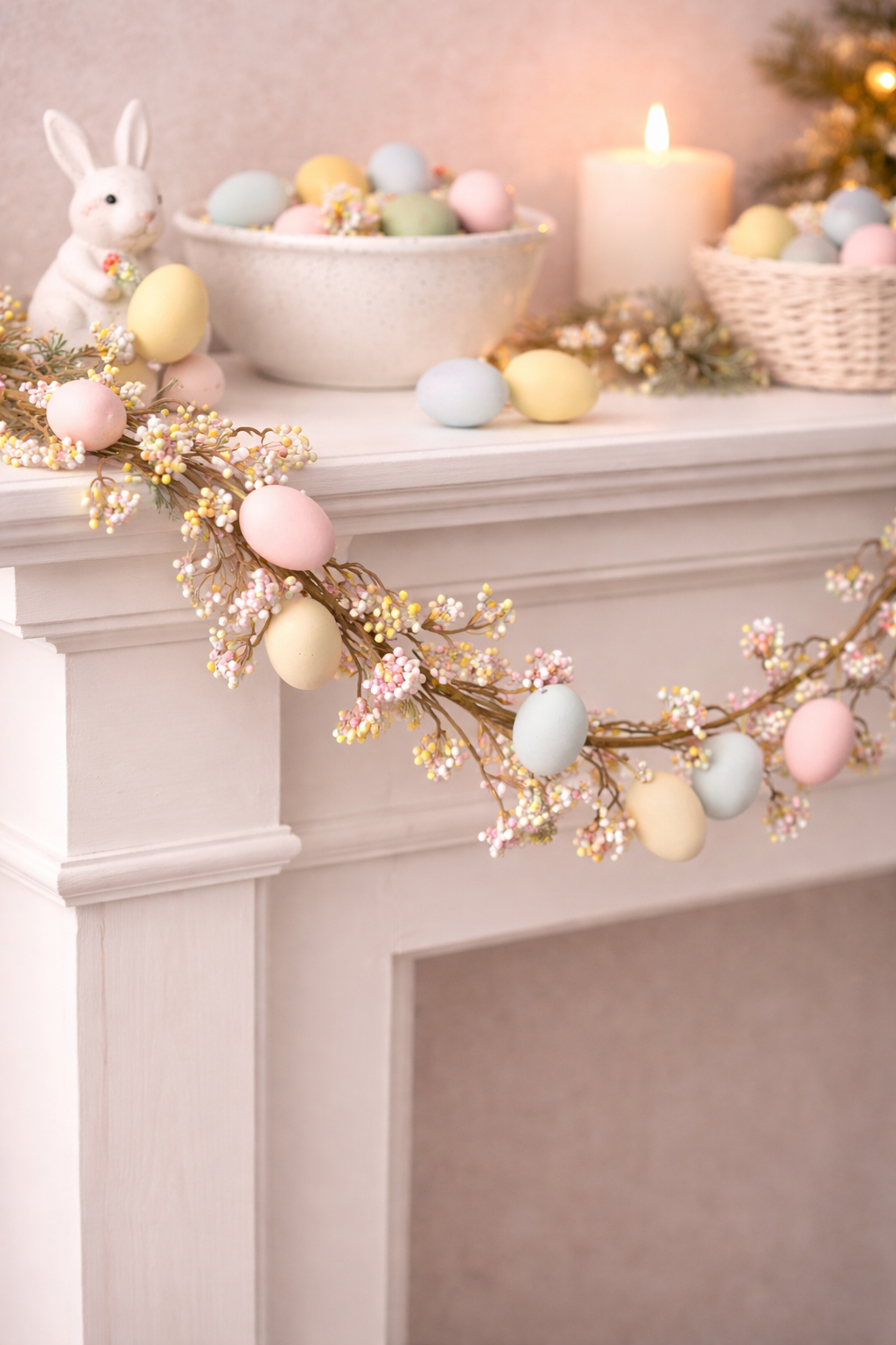 Sprinkle Egg Garland | Easter Decorative Garland