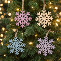 ❄️ Snowflake Decoration Pack – Christmas Tree Styling Set