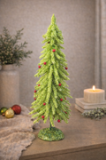 Grinch Tabletop Tree 55cm – Playful Statement for Console & Small Spaces