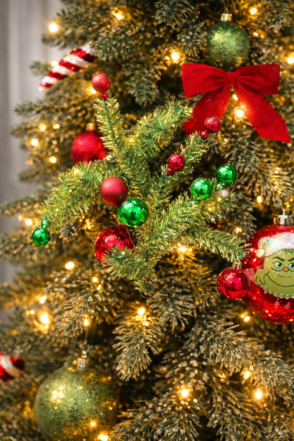 Christmas Tree Spray with Baubles – Instant Styling Filler