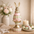 Luxe Pastel Hanging Egg – Soft Easter Decoration for Home Styling