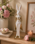 Elegant Mr Bunny Standing – Timeless Easter Styling Piece