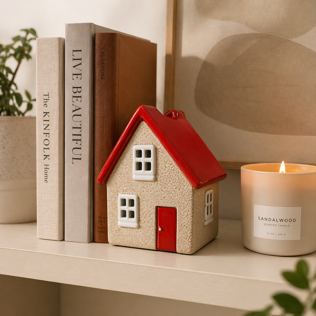 Neutral Beige House Décor – Everyday Styling Accent
