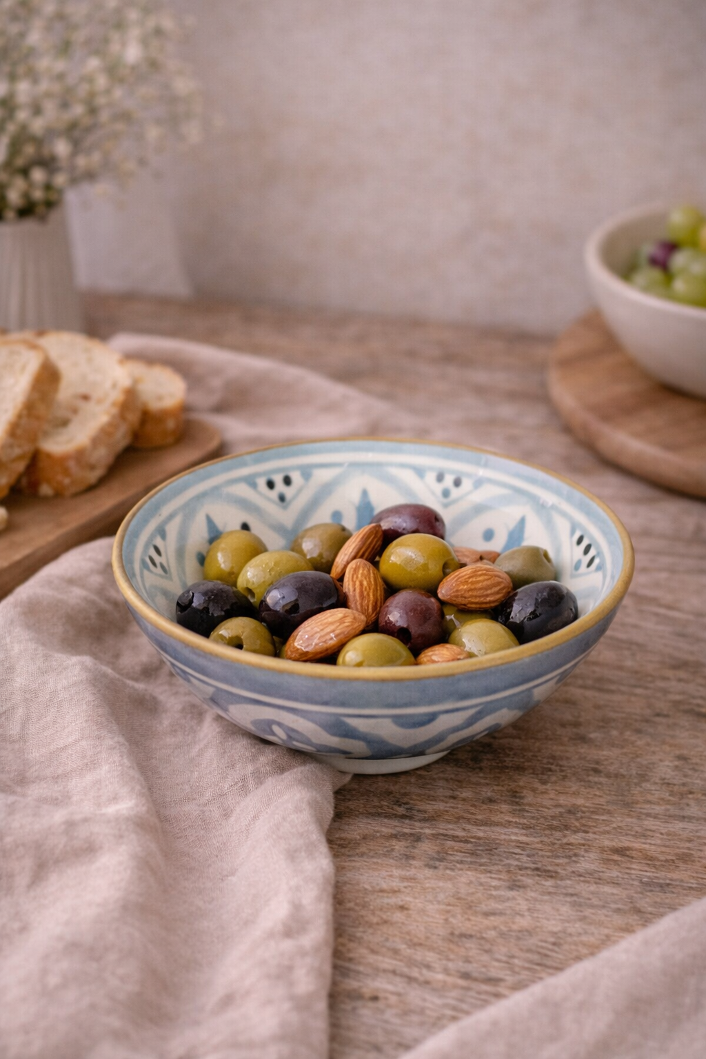 Small Blue Ceramic Bowl 9.5cm | Dip Bowl & Trinket Dish