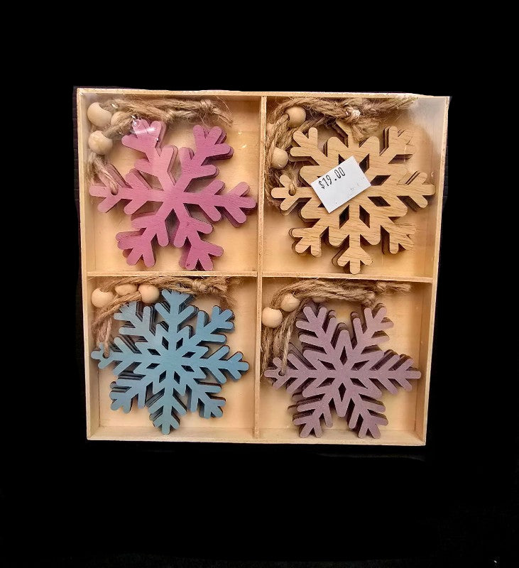 ❄️ Snowflake Decoration Pack – Christmas Tree Styling Set